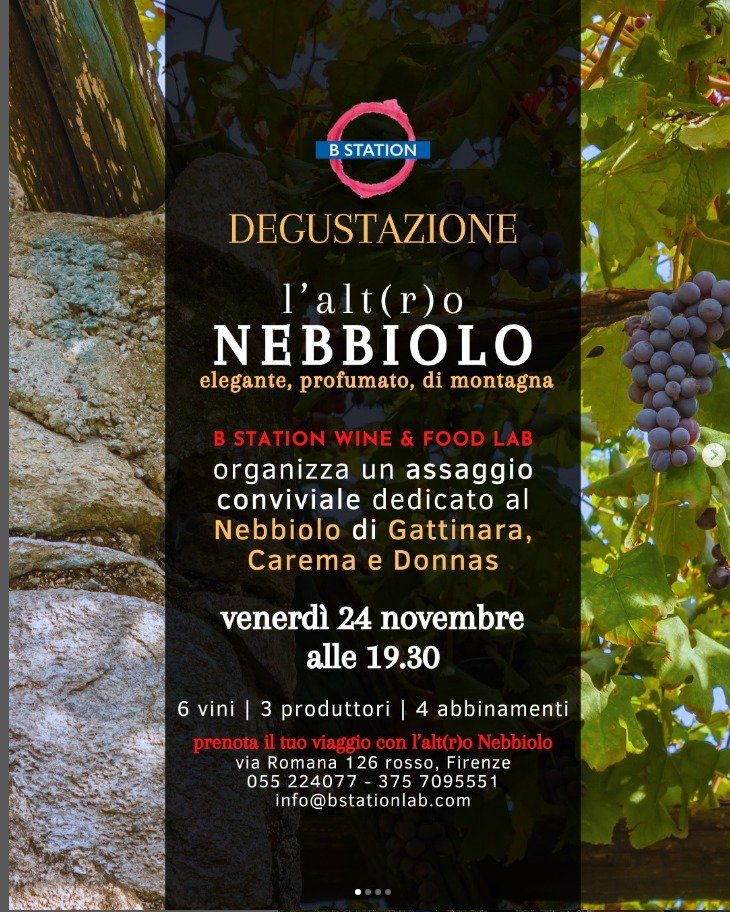 degustazione nebbiolo