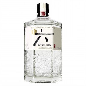 bottiglia gin roku